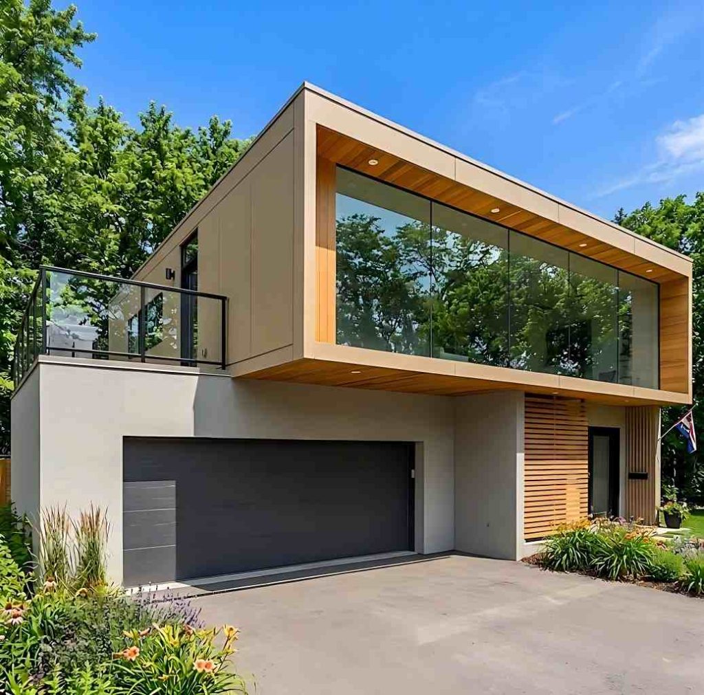 two story steel structure container house