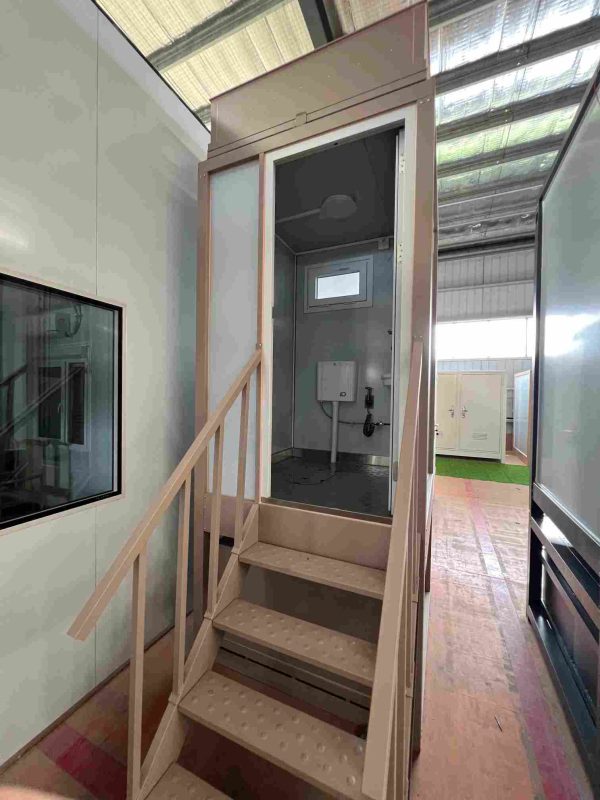 Modular Mobile Restroom (Two-Stall Model)