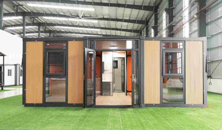 Glass Wall Container House