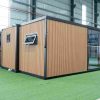 _DSC2115 20-foot expandable container with a wood-look exterior and glass walls
