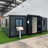 Grey 20-foot expandable container Grey 20-foot expandable container