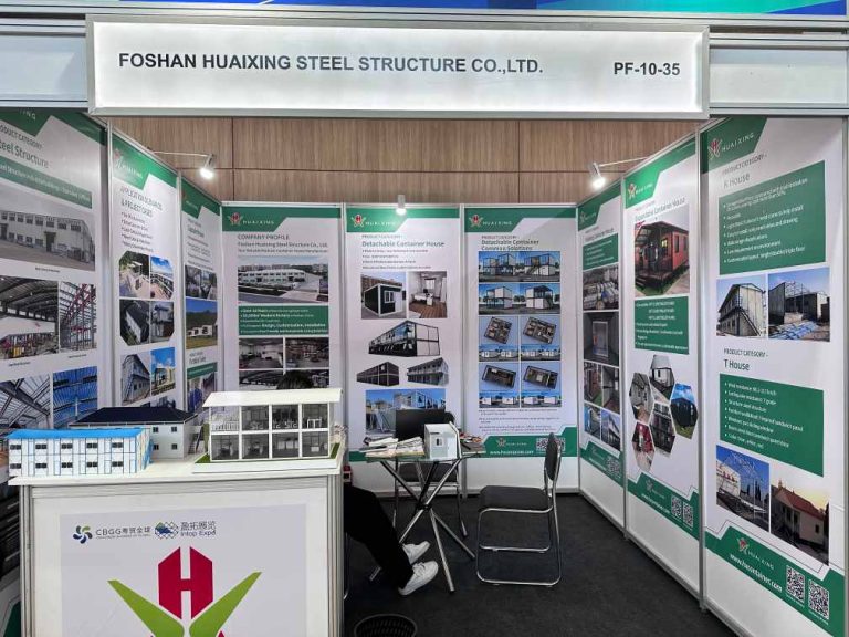 Container house manufacturer at Indonesia exhibition