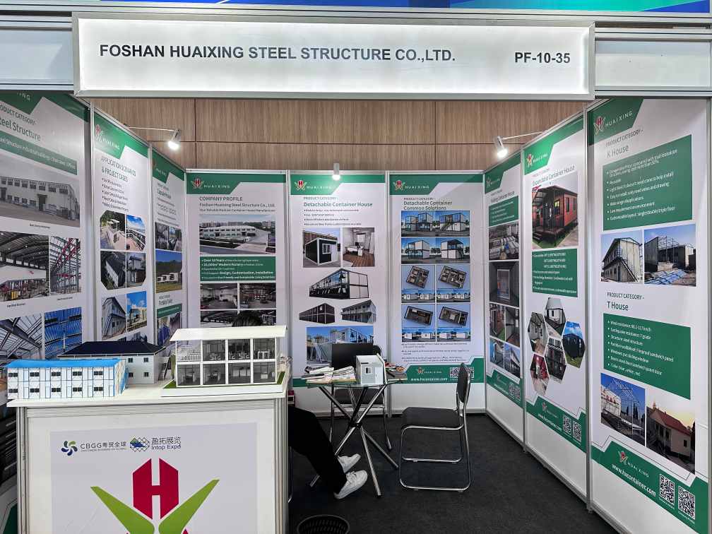 Container house manufacturer at Indonesia exhibition