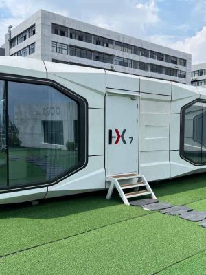 Space Capsule House Manufacturer Prefabricated capsule houses - luxurious mobile homes