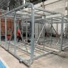 Steel structure frame production workshop for modular space capsule houses